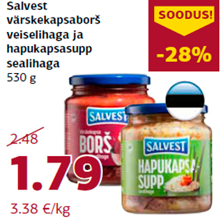 Скидка - Супы Salvest