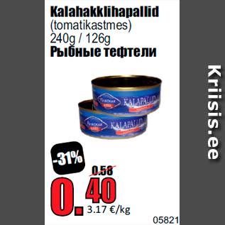Скидка - Рыбные тефтели