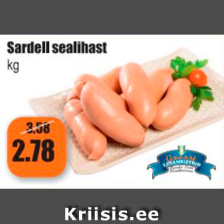 Allahindlus - Sardell sealihast kg