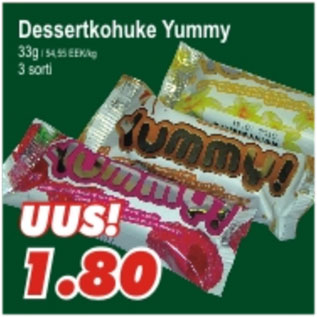 Allahindlus - Dessertkohuke Yummy