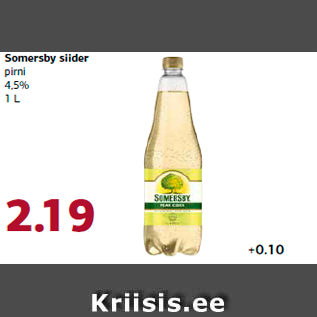 Allahindlus - Somersby siider pirni 4,5% 1 L