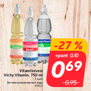 Allahindlus - Vitamiinivesi Vichy Vitamin, 750 ml