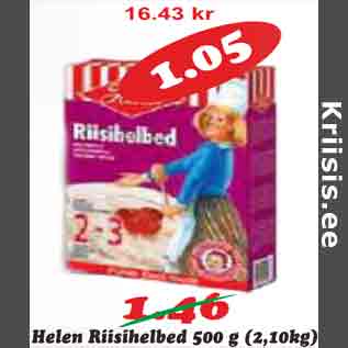 Allahindlus - Helen Riisihelbed 500 g