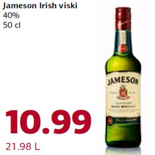 Allahindlus - Jameson Irish viski