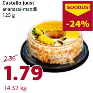 Скидка - Сыр Castello