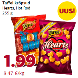 Allahindlus - Taffel krõpsud