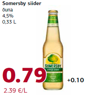 Allahindlus - Somersby siider