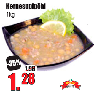 Allahindlus - Hernesupipõhi 1kg