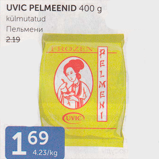 Allahindlus - UVIC PELMEENID 400 G