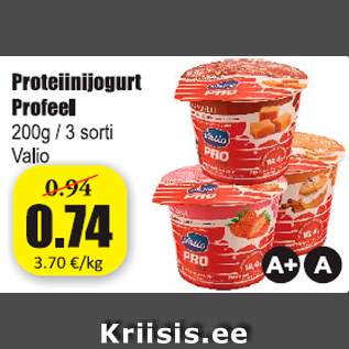 Allahindlus - Proteiinijogurt Profeel