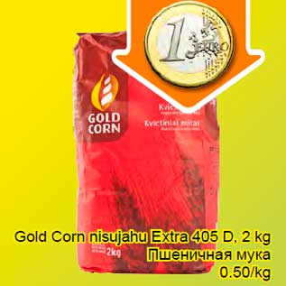 Allahindlus - Gold Corn nisujahu Extra 405 D, 2 kg