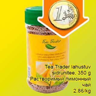 Allahindlus - Tea Trader lahustuv sidrunitee, 350 g