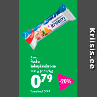 Скидка - Творожный крем Alma Pasta 300 г