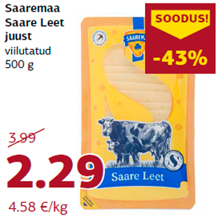 Allahindlus - Saaremaa Saare Leet juust