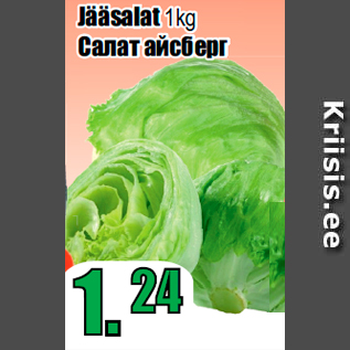 Allahindlus - Jääsalat 1kg