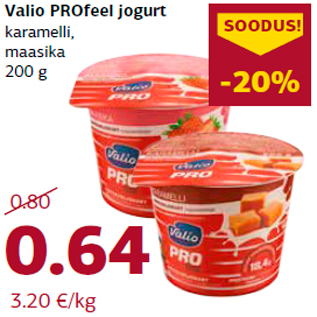Allahindlus - Valio PROfeel jogurt