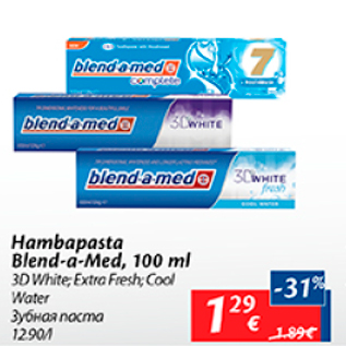 Allahindlus - Hambapasta Blend-a-Med, 100 ml