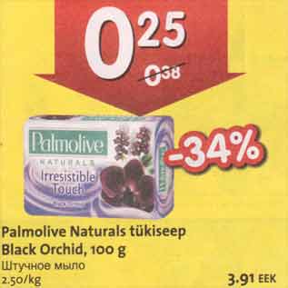 Allahindlus - Palmolive Naturals tükiseep Black Orchid