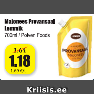 Скидка - Майонез Provansaal