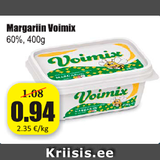 Allahindlus - Margariin Voimix