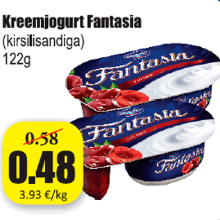Скидка - Йогурт кремовый Fantasia