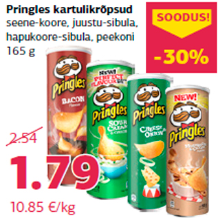 Скидка - Чипсы Pringles