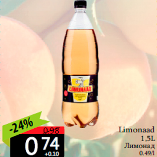 Allahindlus - Limonaad 1,5L