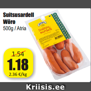 Allahindlus - Suitsusardell Wõro