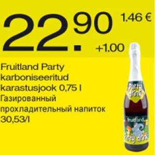 Allahindlus - Fruitland Party karboniseeritud karastusjook