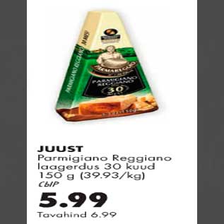 Allahindlus - Juust Parmigiano Reggiano