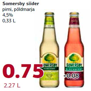 Allahindlus - Somersby siider