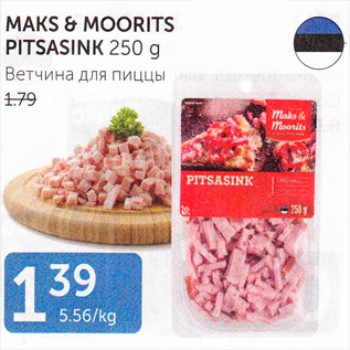 Allahindlus - MAKS & MOORITS PITSASINK 250 G