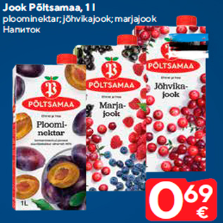 Allahindlus - Jook Põltsamaa, 1 l