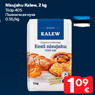 Allahindlus - Nisujahu Kalew, 2 kg Tüüp 405