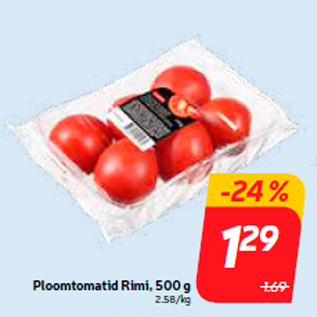 Скидка - Томаты сливовидные Rimi, 500 г