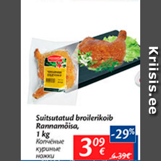 Скидка - Копченые куриные ножки