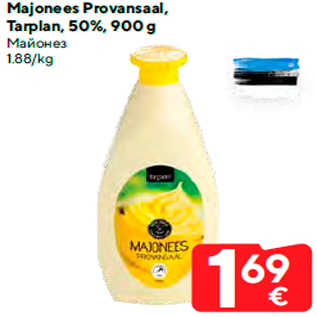 Allahindlus - Majonees Provansaal, Tarplan, 50%, 900 g