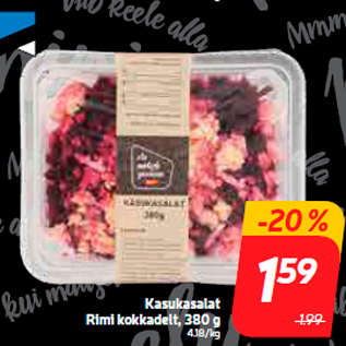 Allahindlus - Kasukasalat Rimi kokkadelt, 380 g