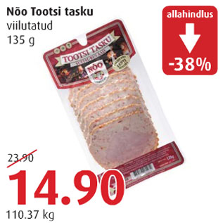 Allahindlus - Nõo Tootsi tasku