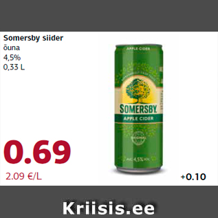 Allahindlus - Somersby siider