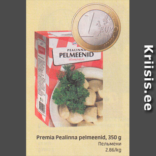 Allahindlus - Premia Pealinna pelmeenid, 350 g