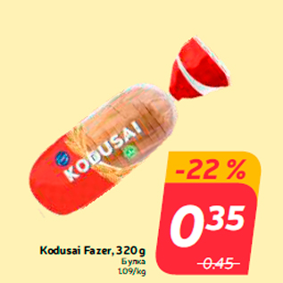 Allahindlus - Kodusai Fazer, 320 g