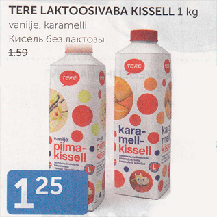 Allahindlus - TERE LAKTOOSIVABA KISSELL 1 kg