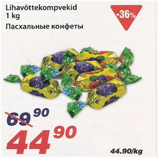 Скидка - Пасхальные конфеты