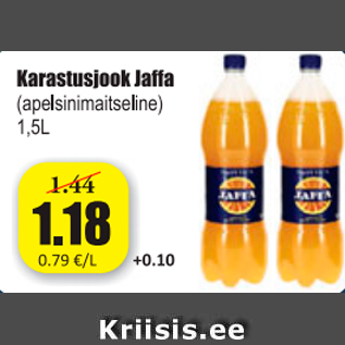 Allahindlus - Karastusjook Jaffa