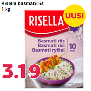 Allahindlus - Risella basmatiriis 1 kg