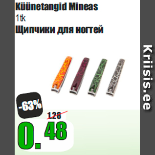 Allahindlus - Küünetangid Mineas 1tk