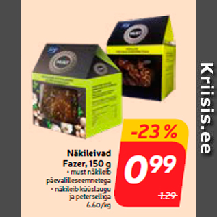 Allahindlus - Näkileivad Fazer, 150 g