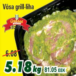 Allahindlus - Võsa grill-liha