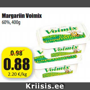 Allahindlus - Margariin Voimix